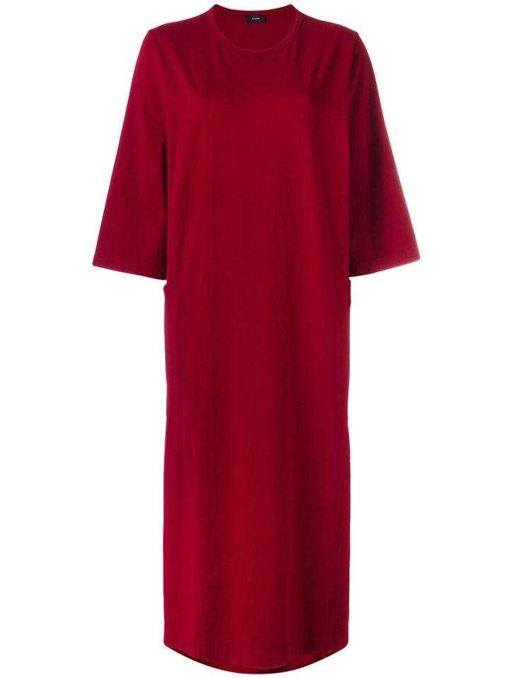 Joseph - Oversized Dress - Women - Cotton/spandex/elastane - Xs, Women's, Red, Cotton/spandex/elastane