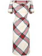 Vivienne Westwood Classic Check Dress - Multicolour
