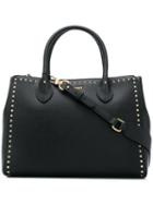 Twin-set Studded Tote Bag - Black