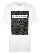 Les Benjamins 'baybars' T-shirt, Men's, Size: Medium, White, Cotton