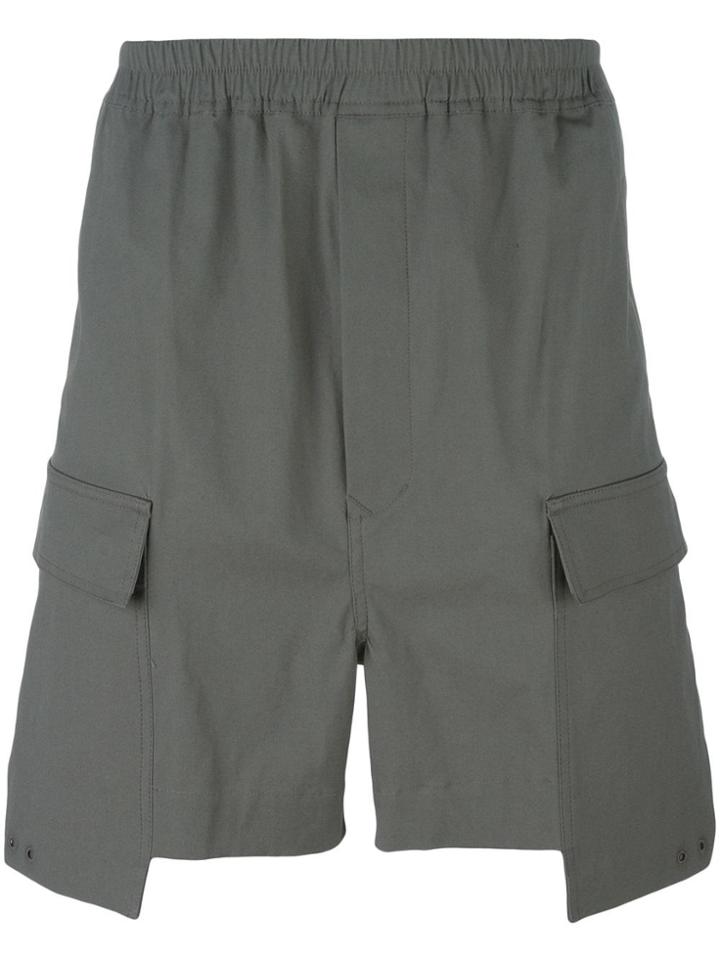 Rick Owens Knee Length Shorts - Green