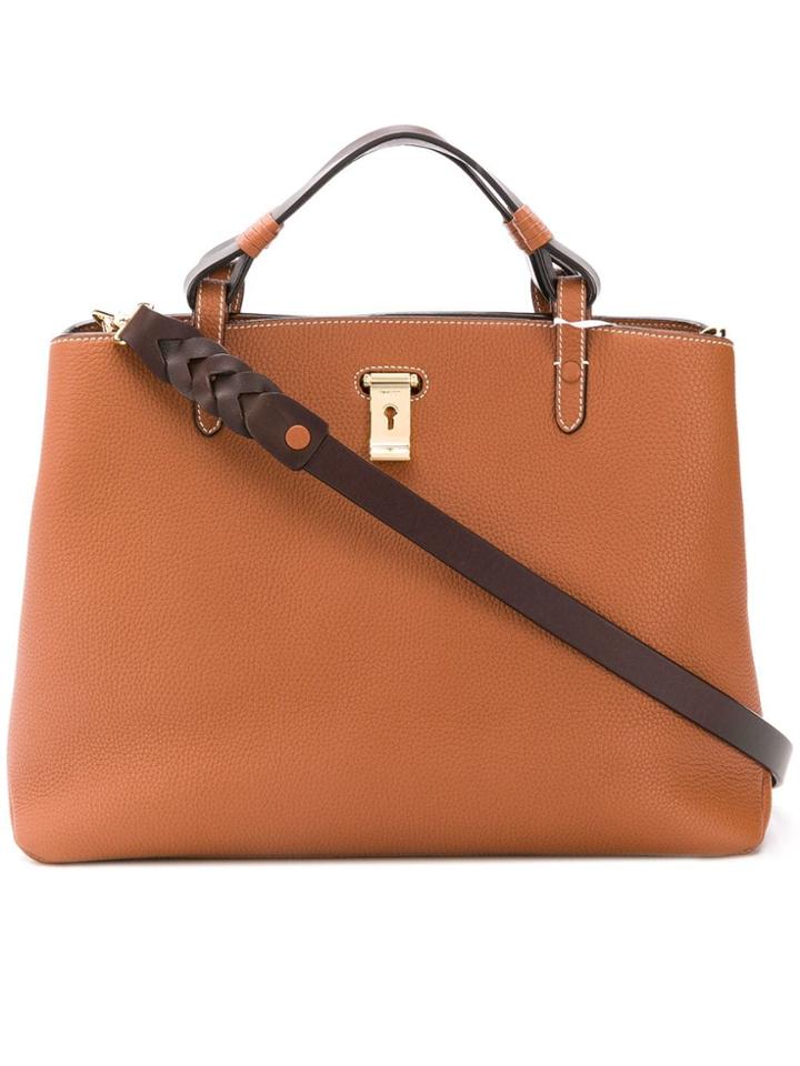 Bally Top Handles Tote Bag - Brown