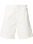 Bellerose Side Stripe Shorts - White