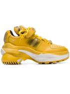 Maison Margiela Low-top 'retro Fit' Sneakers - Yellow & Orange
