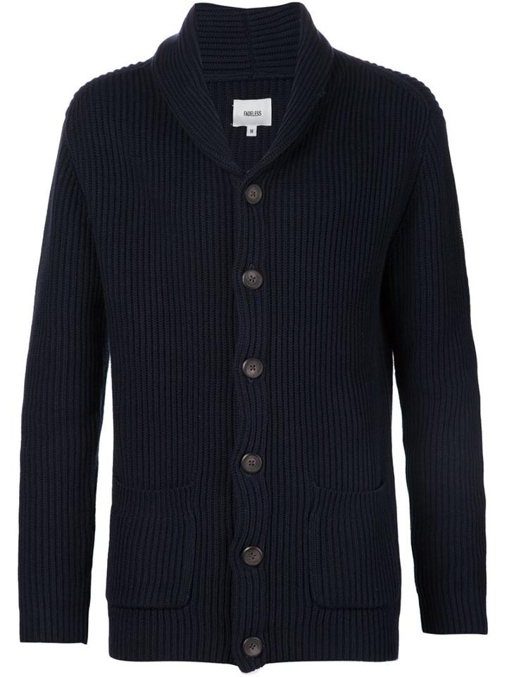 Fadeless Shawl Neck Cardigan