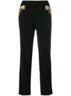 Nil & Mon Striped Detail Trousers - Black