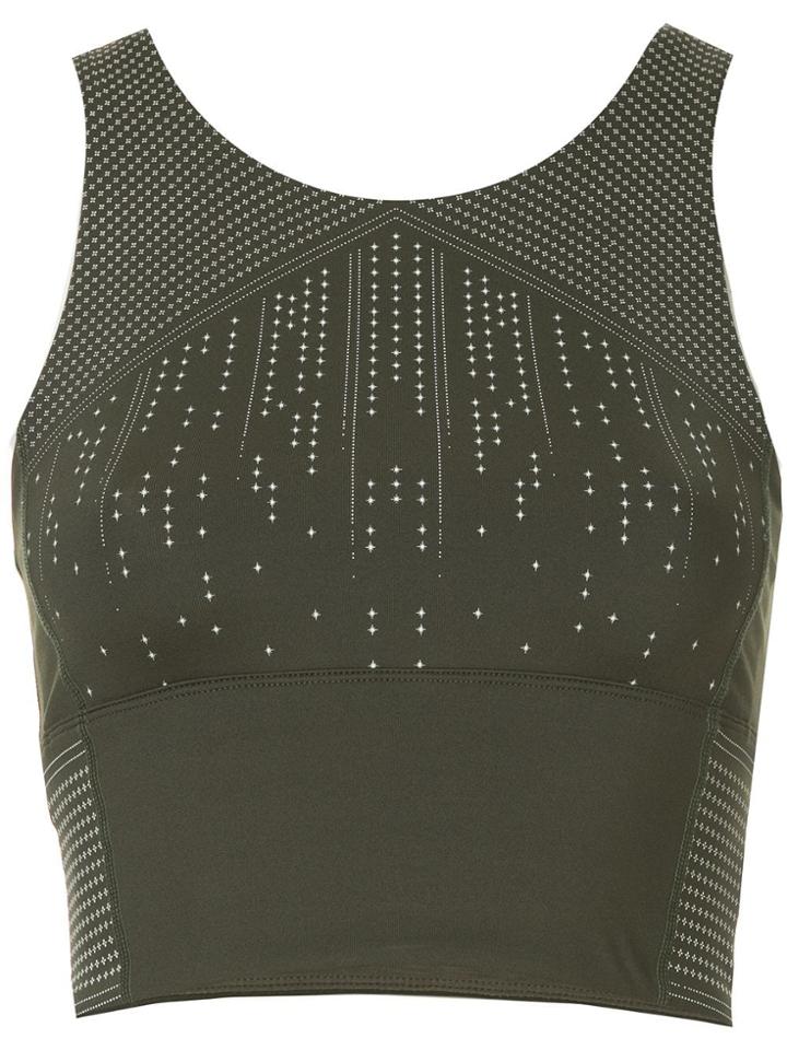 Nimble Activewear Long Line Sports Bra - Green