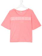 Kenzo Kids Logo Print T-shirt - Pink & Purple