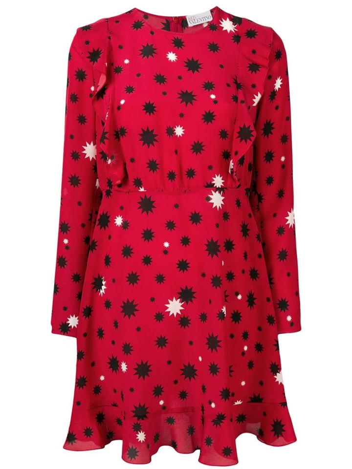 Red Valentino Star Print Dress