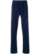 Ann Demeulemeester Icon Drawstring Trousers - Blue