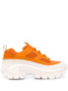 Axel Arigato Ridged Sole Sneakers - Orange
