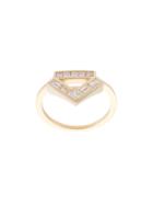 Azlee Glow Diamond Ring - Yellow & Orange