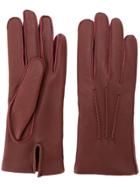 Mario Portolano Classic Fitted Gloves - Red