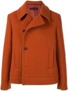 Martin Grant Fitted Double Breasted Coat - Orange