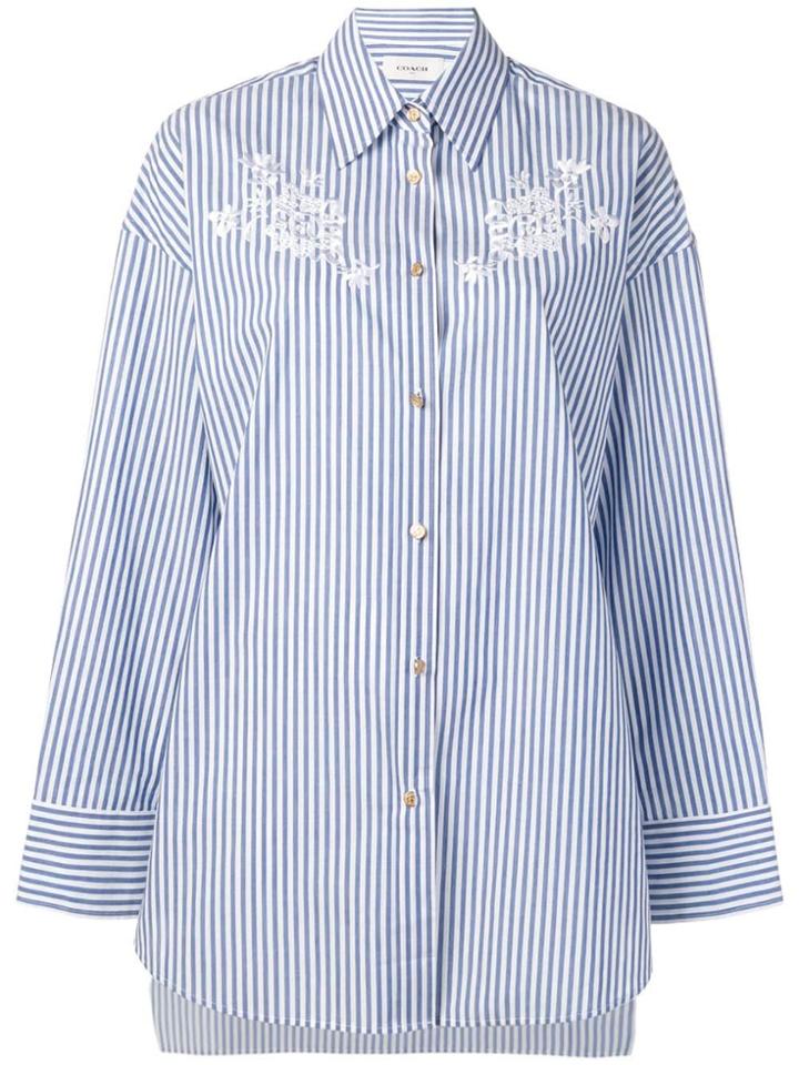 Coach Oversized Shirt - Blue