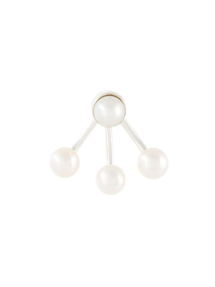 Cornelia Webb Pearl Spider Earring, Women's, White