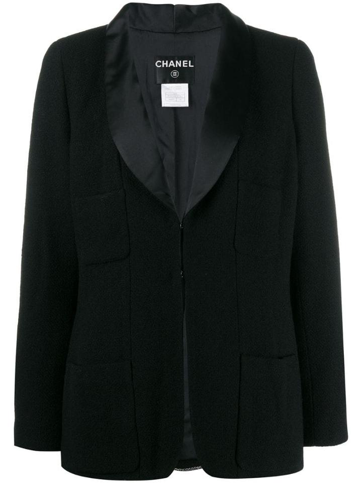 Chanel Pre-owned 2006's Boxy Blazer - Black