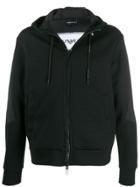 Emporio Armani Performance Mesh Hoodie - Black