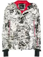 Moncler Grenoble Zipped Hooded Jacket - White