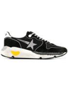 Golden Goose Star Print Sneakers - Black