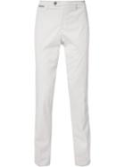 Eleventy Classic Straight-leg Trousers, Men's, Size: 34, Nude/neutrals, Cotton/spandex/elastane