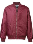 Stussy Ma-1 Jacket, Men's, Size: Xl, Red, Nylon