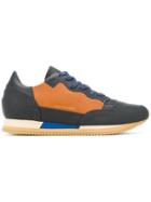 Philippe Model Panel Lace-up Sneakers - Blue