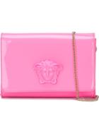 Versace Medusa Clutch, Women's, Pink/purple