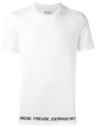 Maison Margiela Printed Hem T-shirt - White