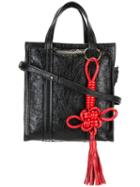 Balenciaga - Tassel Detail Tote - Women - Lamb Skin - One Size, Women's, Black, Lamb Skin