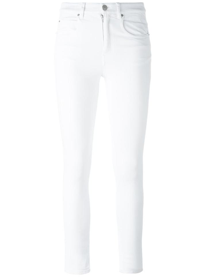 Isabel Marant Étoile 'elka' Jeans, Women's, Size: 36, White, Cotton/polyester/spandex/elastane