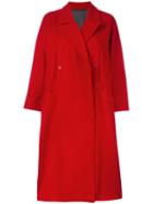 Yohji Yamamoto Vintage Y's Oversized Coat, Women's, Size: Medium, Red