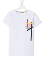 Mumofsix Teen Graphic Print T-shirt - White
