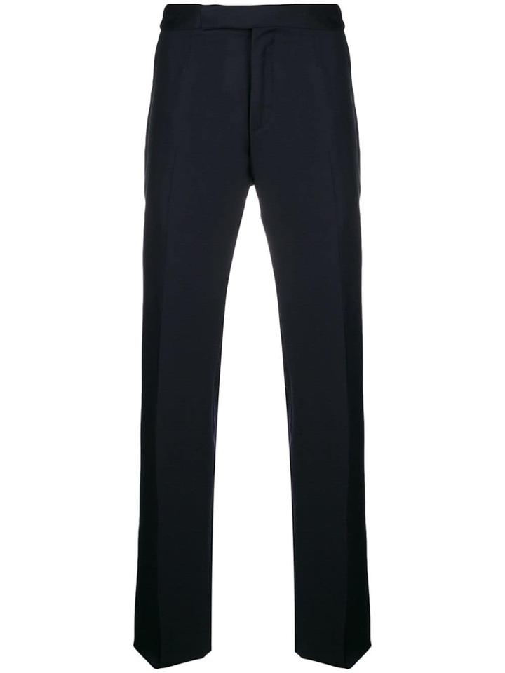Ermenegildo Zegna Slim-fit Tailored Trousers - Blue