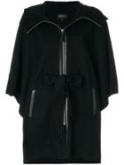 Mackage Hooded Cape - Black