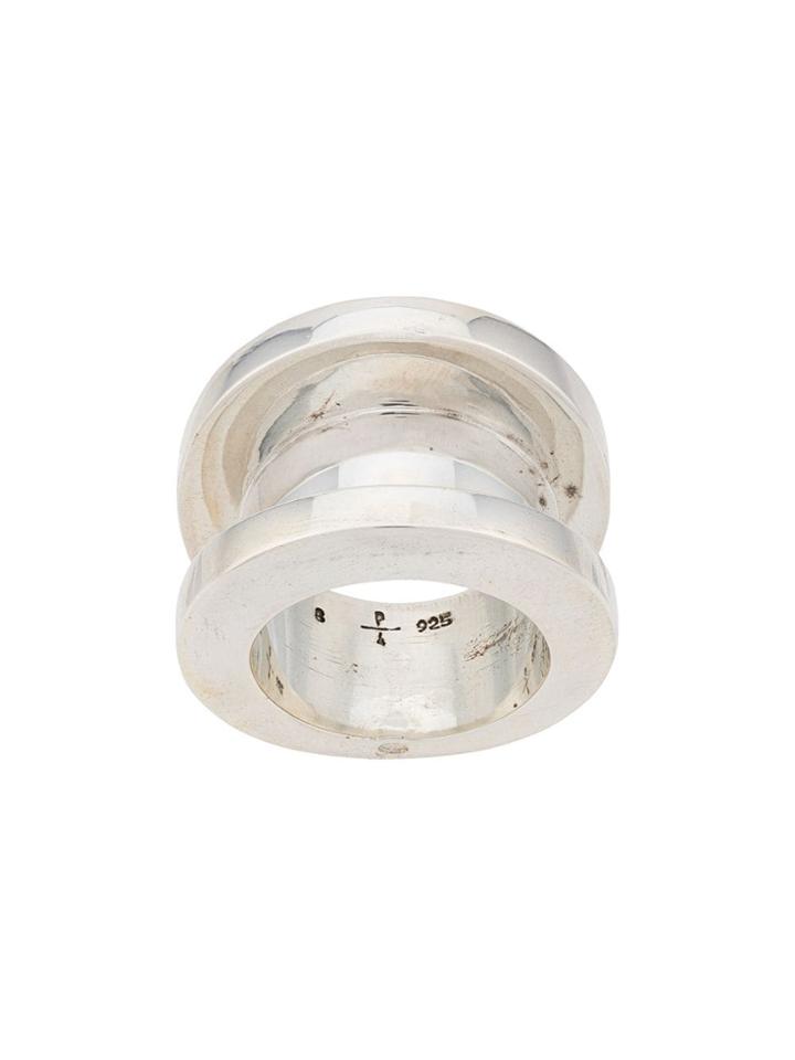 Parts Of Four Chasm Ring - Silver