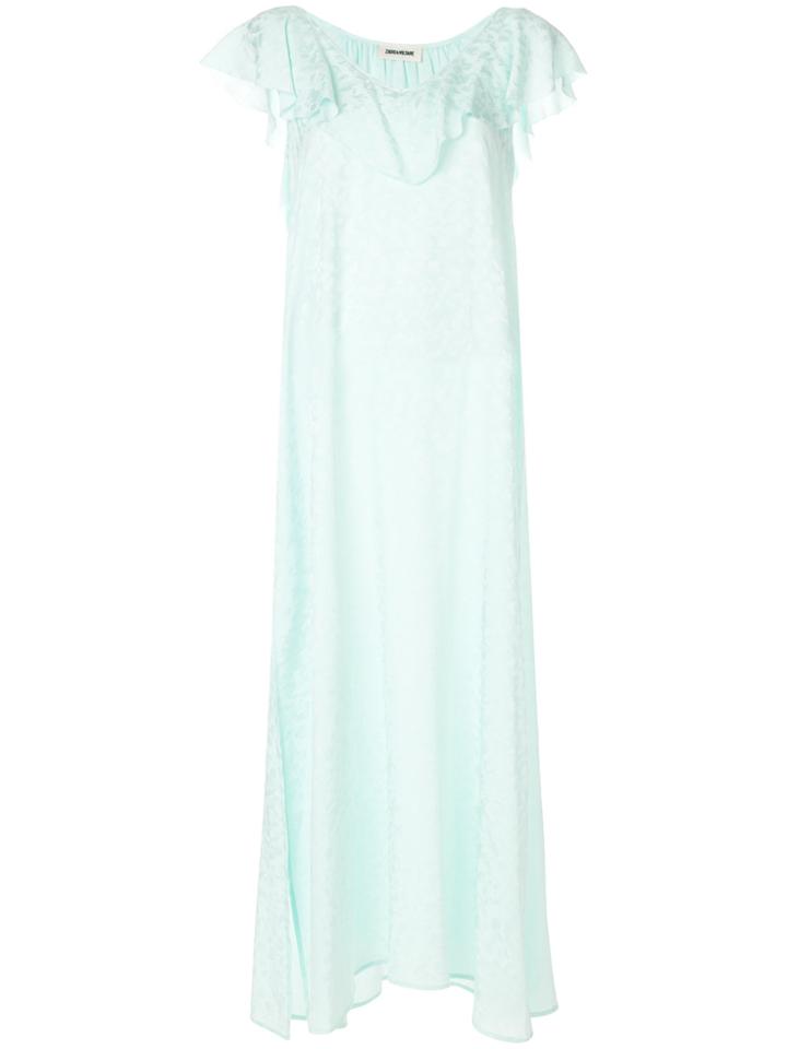 Zadig & Voltaire Long Flared Dress - Green