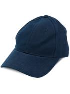 Moncler Striped Trim Bow Cap - Blue