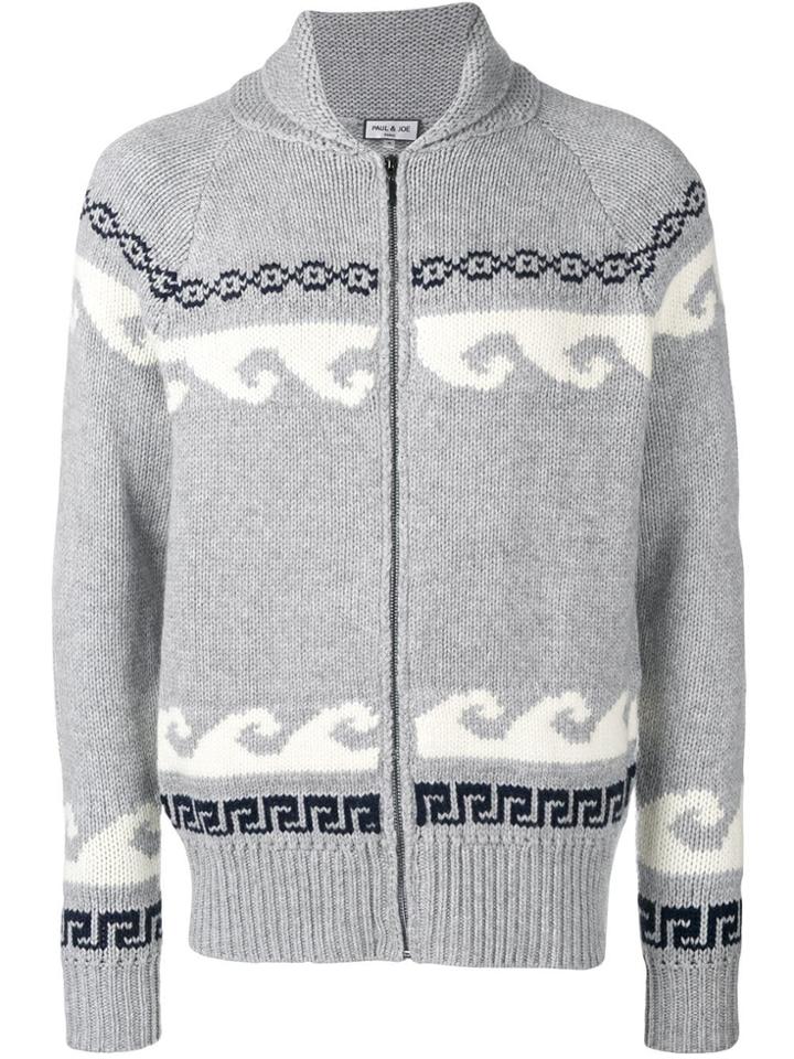Paul & Joe Zipped Sweater - Grey
