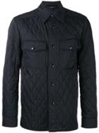 Tom Ford Quilted Shirt Jacket - Blue