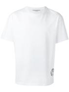 Stella Mccartney Bad Cat Logo T-shirt, Men's, Size: Small, White, Cotton