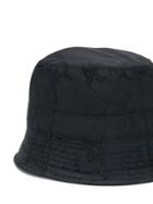 Versace Logo Bucket Hat - Black