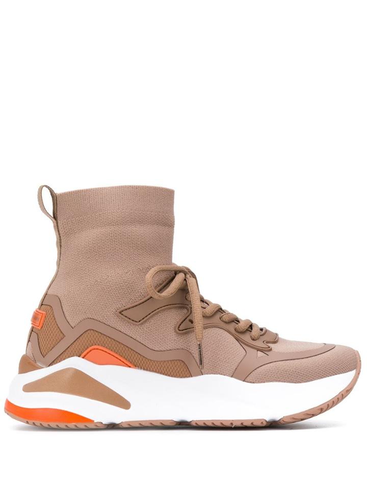 Suecomma Bonnie Sock Insert Sneakers - Neutrals