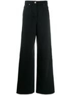 Jacquemus Wide Leg Jeans - Black