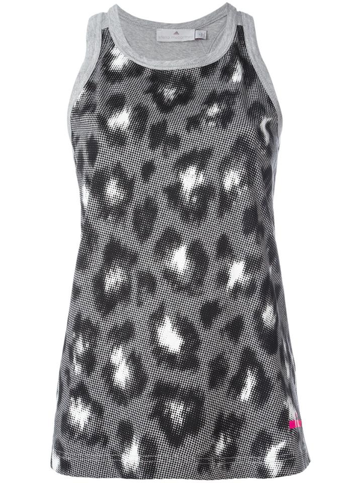 Adidas By Stella Mccartney Essentials Logo Tank Top - Grey