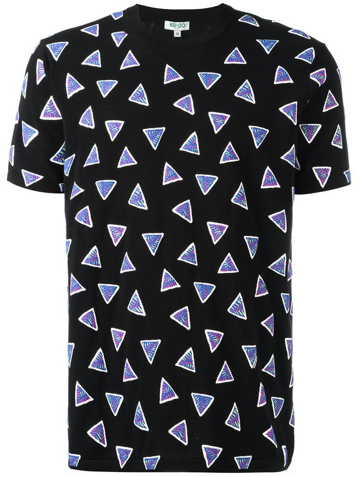 Kenzo Bermudas T-shirt, Men's, Size: Small, Black, Cotton