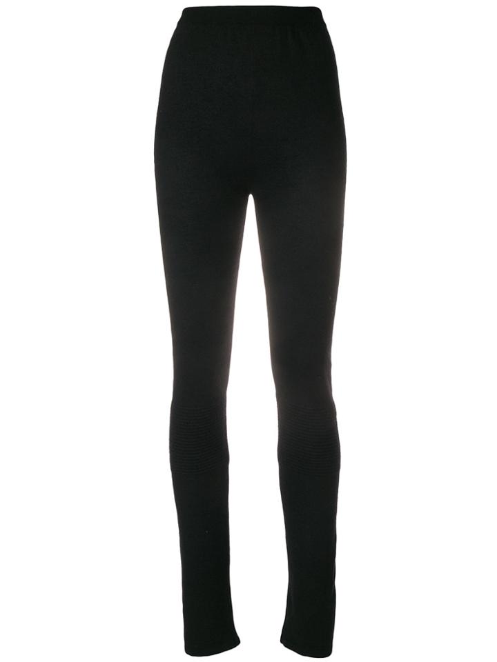 Rick Owens Slim High-waisted Leggings - Black