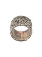 Tobias Wistisen Stone Grain Ring - Metallic