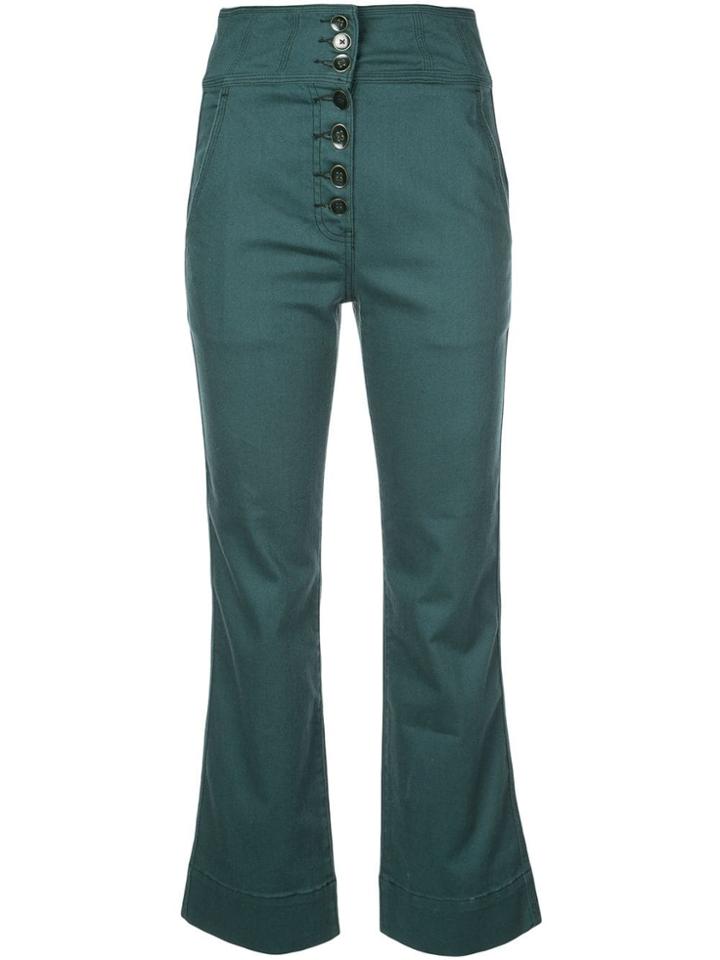 Ulla Johnson Ellis Jeans - Green
