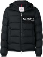 Moncler Padded Logo Jacket - Black